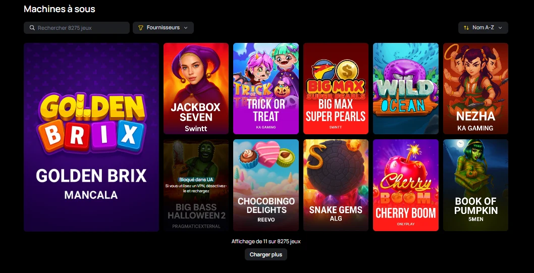 10black casino machines à sous