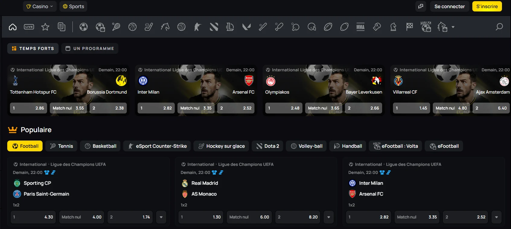 10black casino sportifs